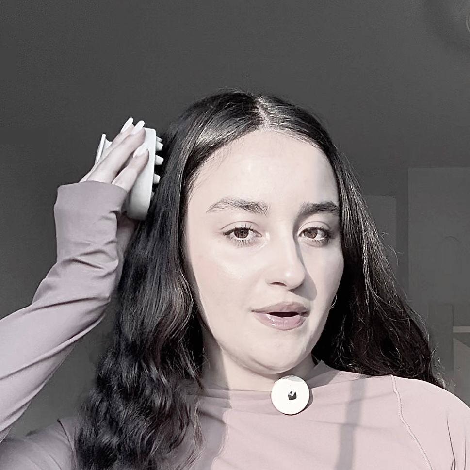 Massage brusn - מברשת עיסוי לקרקפת